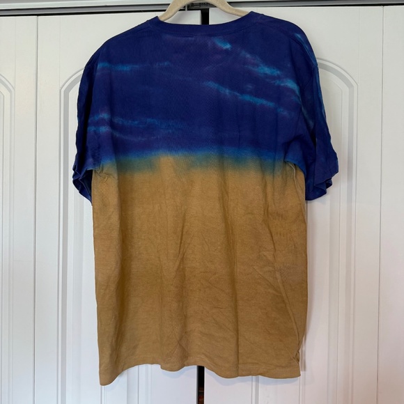 New Vintage Tie Dye Stag Deer Smoky Mountains Gatlinburg Tennessee T-shirt 90s - Picture 4 of 4